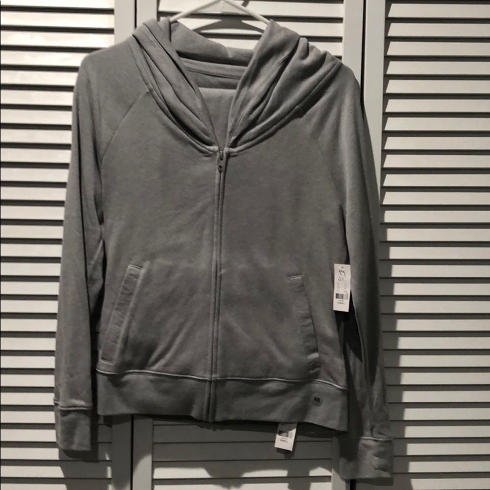 Gray Track Suit With Joggers